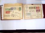1914-32 Reichhaltige Partie Flugpostbriefe (61), meistens