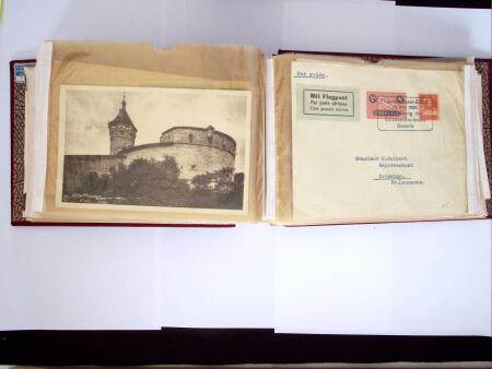 1914-32 Reichhaltige Partie Flugpostbriefe (61), meistens