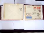 1914-32 Reichhaltige Partie Flugpostbriefe (61), meistens