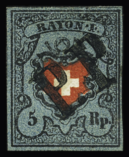 1850-2018 Gebrauchte Sammlung Schweiz in sechs Steckbüchern
