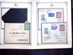 1909-11, Kleine Spezialsammlung KOCHER-MARKEN auf verschiedene