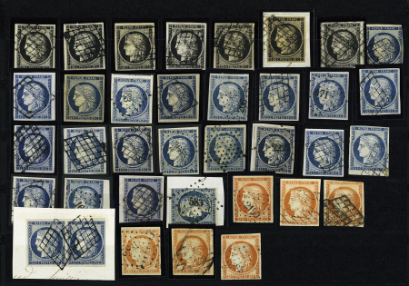 CERES 1849 : Excellente sélection dont 13 x 15c vert