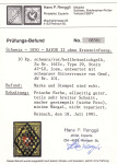 Type 29 A2/LU, farbfrisch, voll- bis gut gerandet,