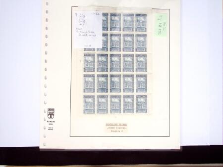1924 50 Jahre Weltpostverein / 50 ans de l'U.P.U.