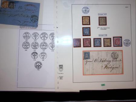 DOPPELKREISSTEMPEL Gruppen 120-133: Zusammenstellung