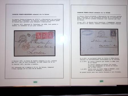 FRANKATUREN: Reichhaltige Partie 59 Briefe und Frankaturen,