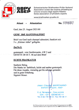 Kleiner Adler, farbfrisch und gut gerandet für diese