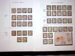 1882-1907 ZIFFERMUSTER Sammlung auf 21 Albumblättern,