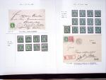 1882-1907, Sammlung STEHENDE HELVETIA in ein Album.