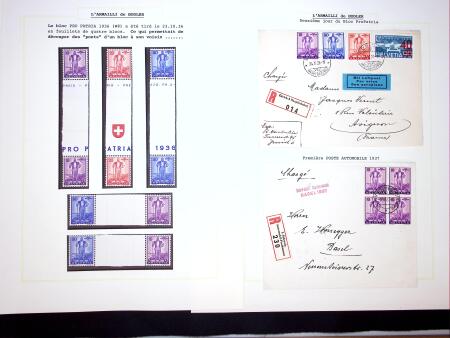 1907-40, Zusammenstellung unterschiedliche Sätze und