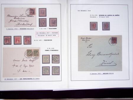 1912-26, Gut ausgebaute Sammlung PRO JUVENTUTE, dabei
