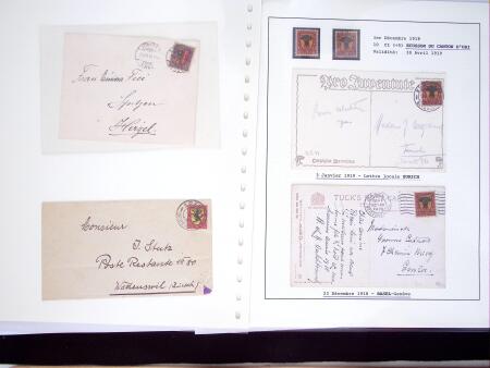 1912-26, Gut ausgebaute Sammlung PRO JUVENTUTE, dabei