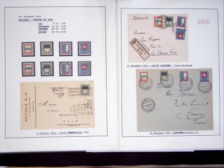 1912-26, Gut ausgebaute Sammlung PRO JUVENTUTE, dabei
