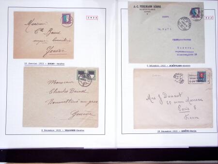 1912-26, Gut ausgebaute Sammlung PRO JUVENTUTE, dabei