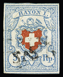 Kl. Lot mit 10 Marken, dabei 15II, 16II(4 inkl. Steinen