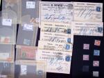 1882-1907, Partie Ziffermuster und Stehende Helvetia,