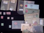 1882-1907, Partie Ziffermuster und Stehende Helvetia,