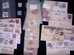 1882-1907, Partie Ziffermuster und Stehende Helvetia,
