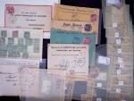 1882-1907, Partie Ziffermuster und Stehende Helvetia,