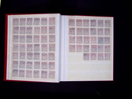 1882-1907, Partie Ziffermuster und Stehende Helvetia,