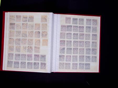 1882-1907, Partie Ziffermuster und Stehende Helvetia,