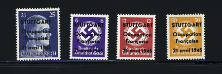 STUTTGART n° 5, 11, 14, 16 (toujours sg),