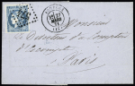 Rare nuance verdâtre sur n° 46B 20c bleu, cf Lorne