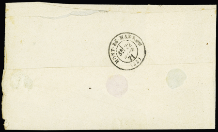 Rare nuance verdâtre sur n° 46B 20c bleu, cf Lorne