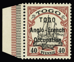 N° 38 40pf, bdf, **, TTB. Signé Calves