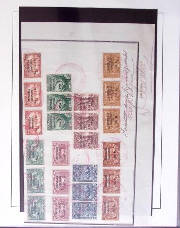 1913 Group with overprinted "Vasco de Gama" sets from Africa,