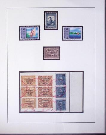 1913 Group with overprinted "Vasco de Gama" sets from Africa,