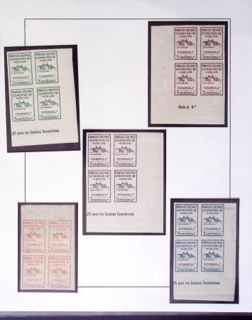 1913 Group with overprinted "Vasco de Gama" sets from Africa,