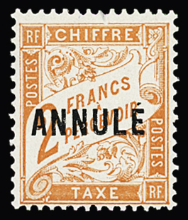 TAXE n°41-CI 1 2F rouge-orange (Type IIA), neuf avec