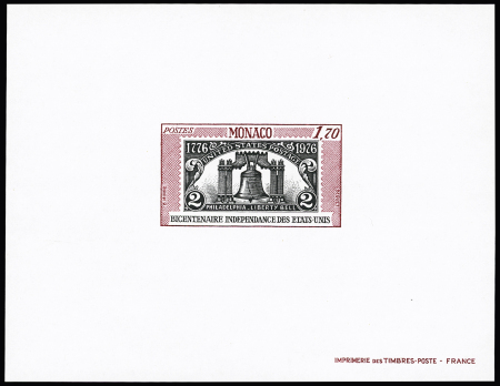 N° 9a Bicentenaire de l'indépendance des Etats-Unis,