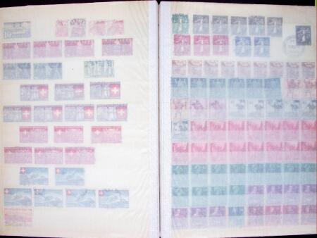 1843-1971, Gebrauchte und ungebrauchte Sammlung Schweiz