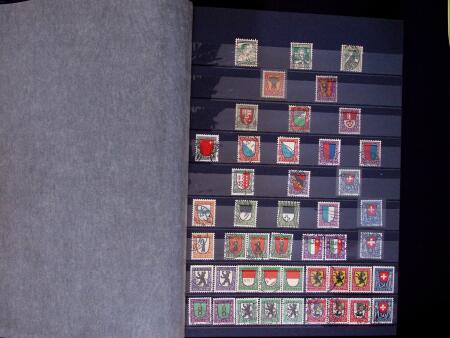 1843-1971, Gebrauchte und ungebrauchte Sammlung Schweiz