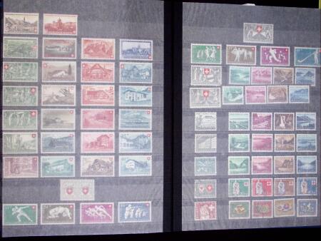 1843-1971, Gebrauchte und ungebrauchte Sammlung Schweiz