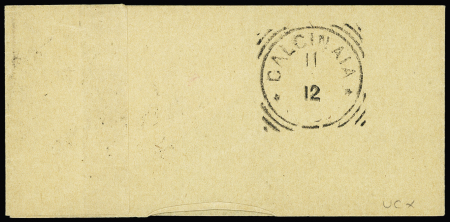 Entier postal bande 2c violet Albert 1er (ALB B1) avec Monaco n°11 + 12 OBL CAD "Monaco Principauté" (1912) adressée à Calcinaïa (Italie) avec arrivée. TB