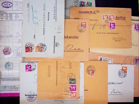 1900-40, Fascinating lot of over 450 commercial covers