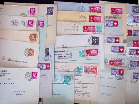 1900-40, Fascinating lot of over 450 commercial covers