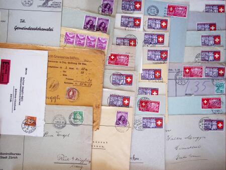 1900-40, Fascinating lot of over 450 commercial covers