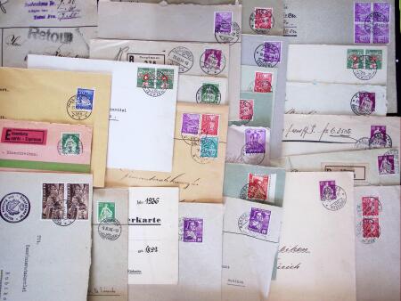 1900-40, Fascinating lot of over 450 commercial covers