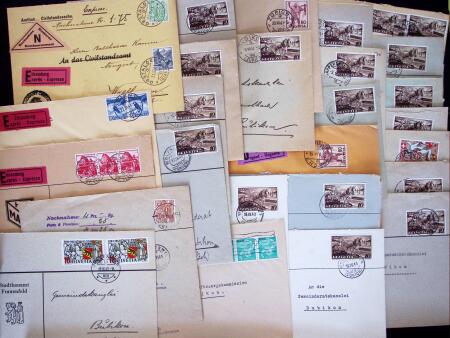 1900-40, Fascinating lot of over 450 commercial covers