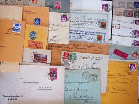 1900-40, Fascinating lot of over 450 commercial covers