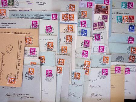 1900-40, Fascinating lot of over 450 commercial covers