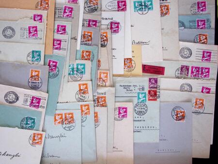 1900-40, Fascinating lot of over 450 commercial covers