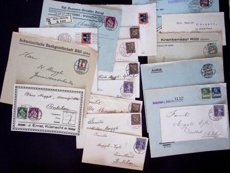 1900-40, Fascinating lot of over 450 commercial covers