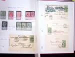 1850-2018 Gebrauchte Sammlung Schweiz in sechs Steckbüchern