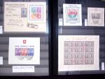 1850-2018 Gebrauchte Sammlung Schweiz in sechs Steckbüchern