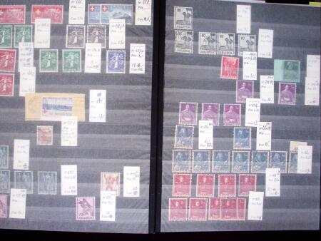 1848-1979, Sehr gut ausgebaute Sammlung Schweiz in